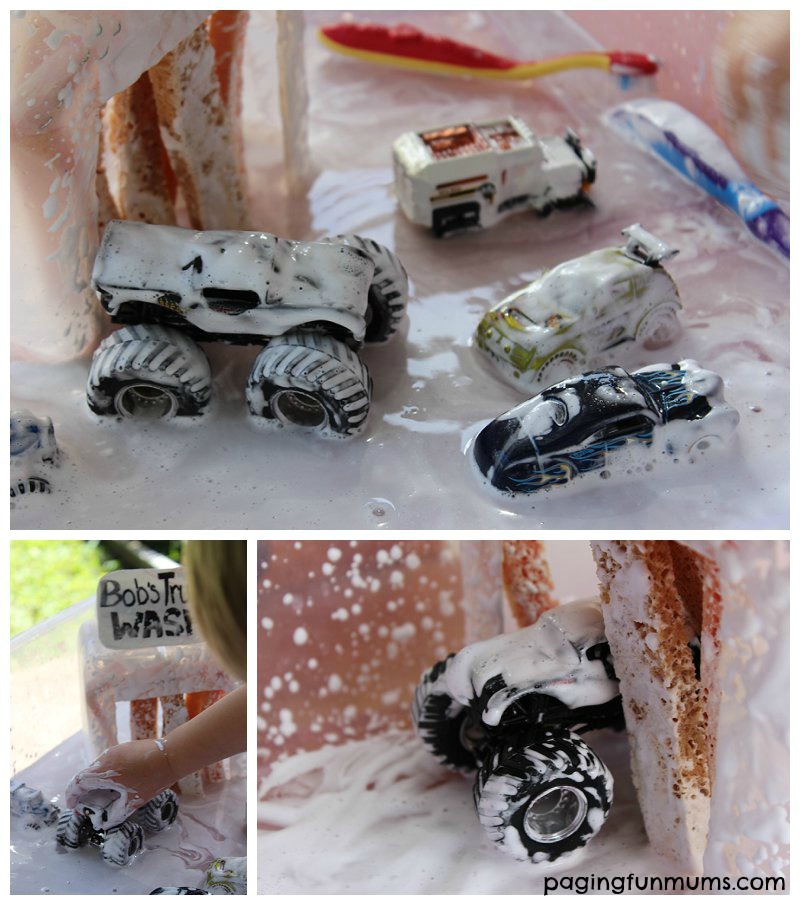 DIY Toy Car Wash