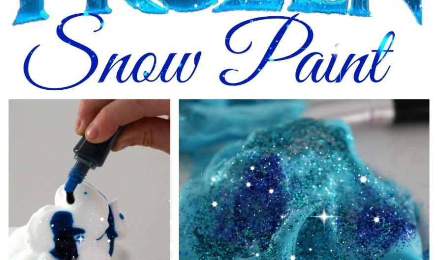 ‘FROZEN’ Snow Paint