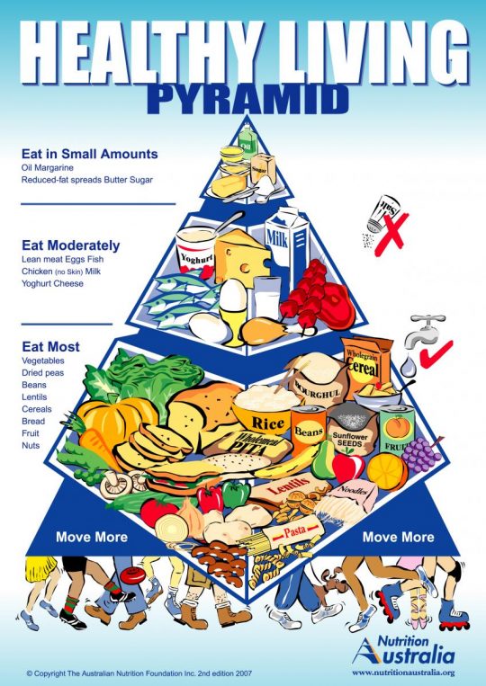 Heathly Living Pyramid