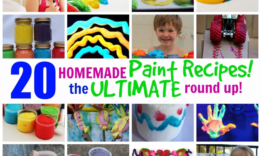 20 Homemade Paint Ideas – The ULTIMATE Round Up