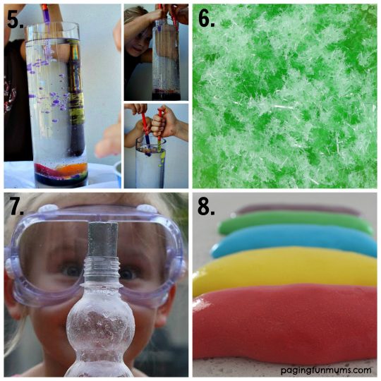 20+ Home Science Activities for Kids 5-8