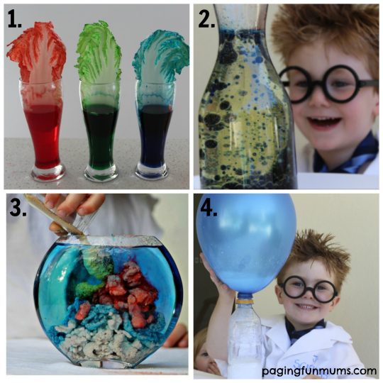 21 + Fun Science Experiments for Kids 1-4
