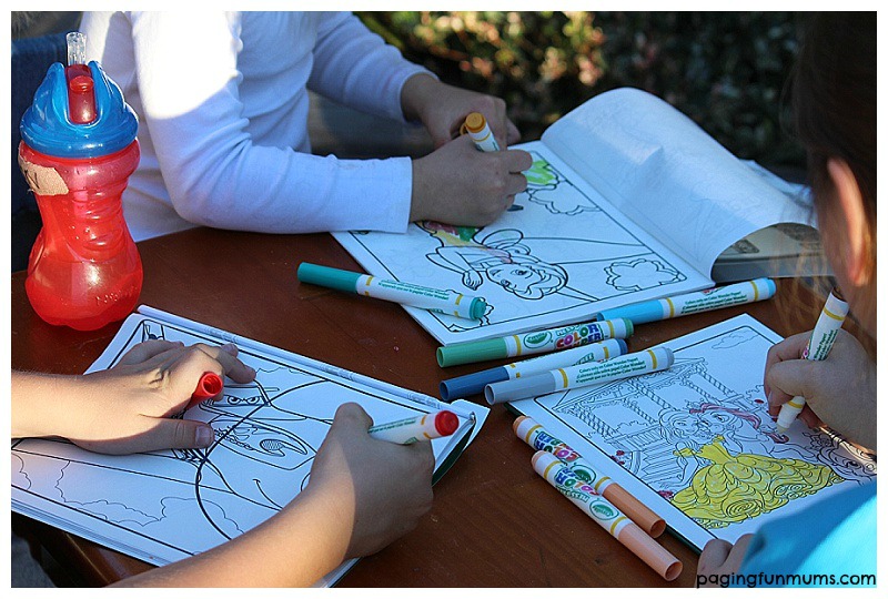 Crayola Color Wonder Markers And Activity Book Disney Pixar Heroes