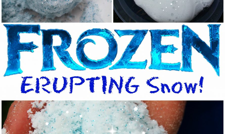 ‘Frozen’ Erupting Snow