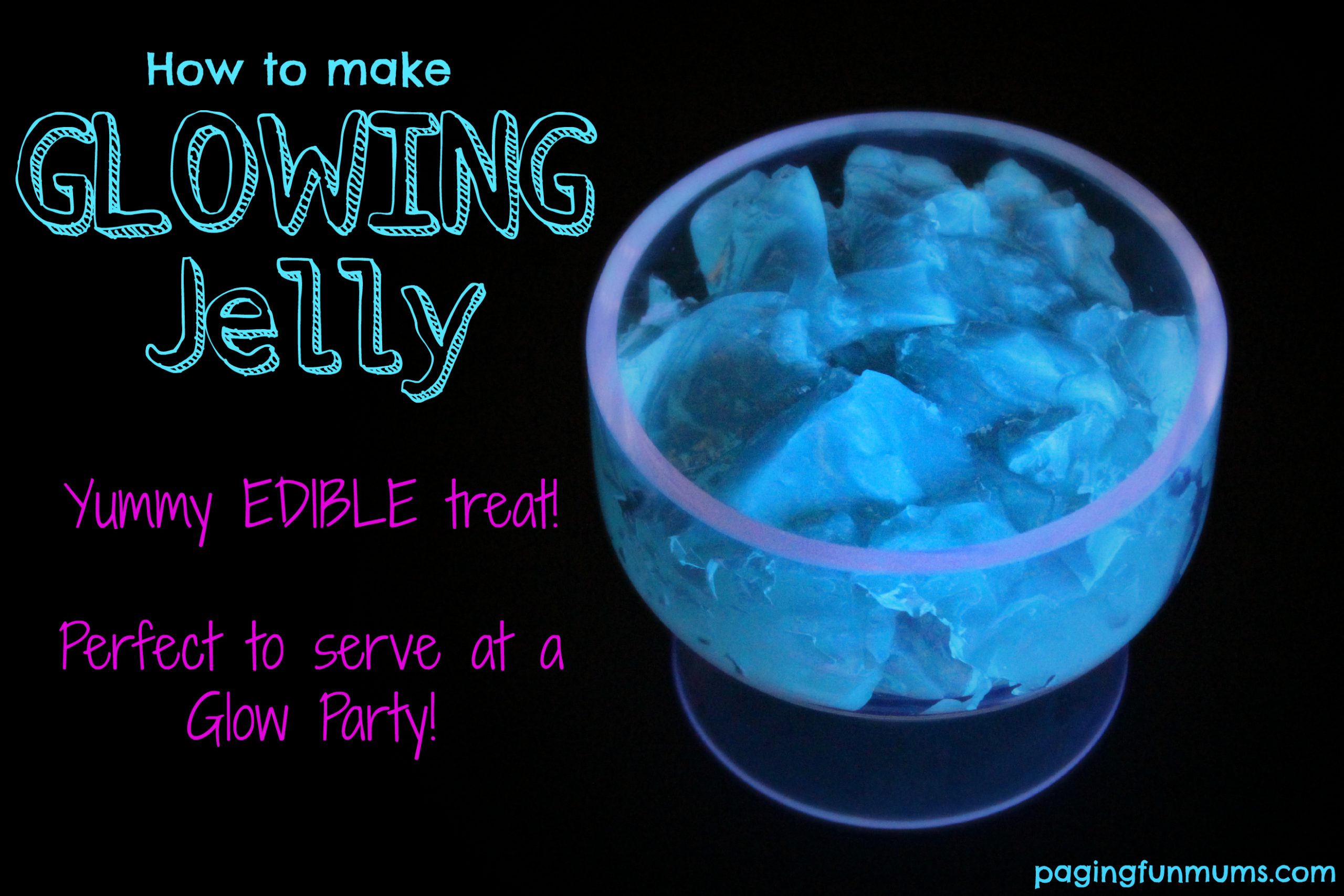 How to Make Glow-in-the-Dark Jell-O