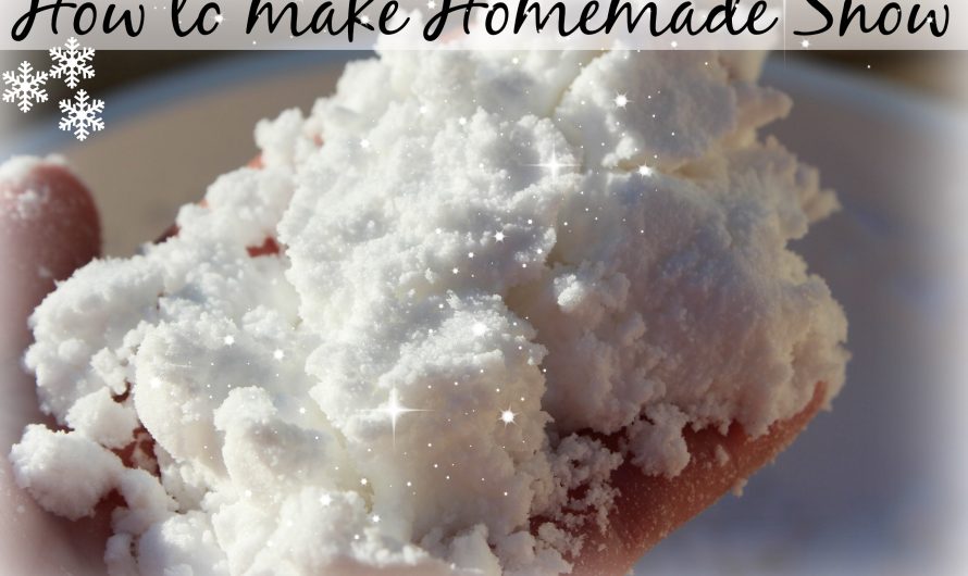 How to make Homemade Snow