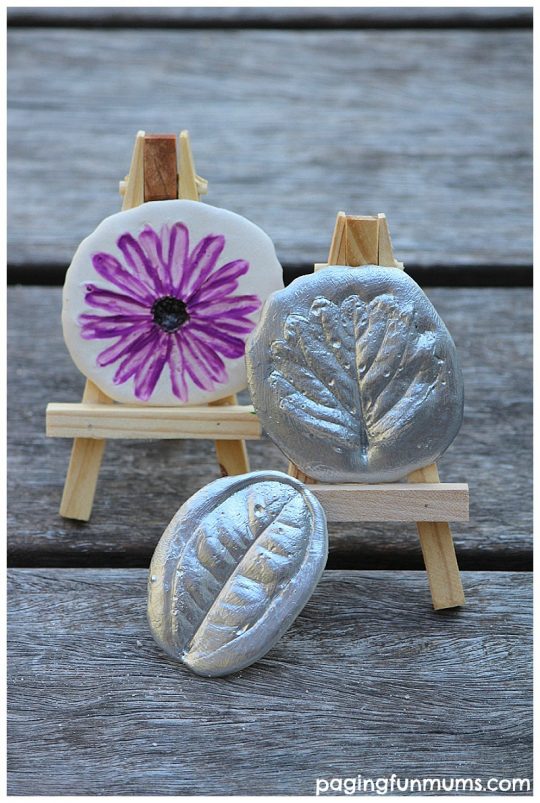 Natural Impressions from Nature - Fun Craft for Kids