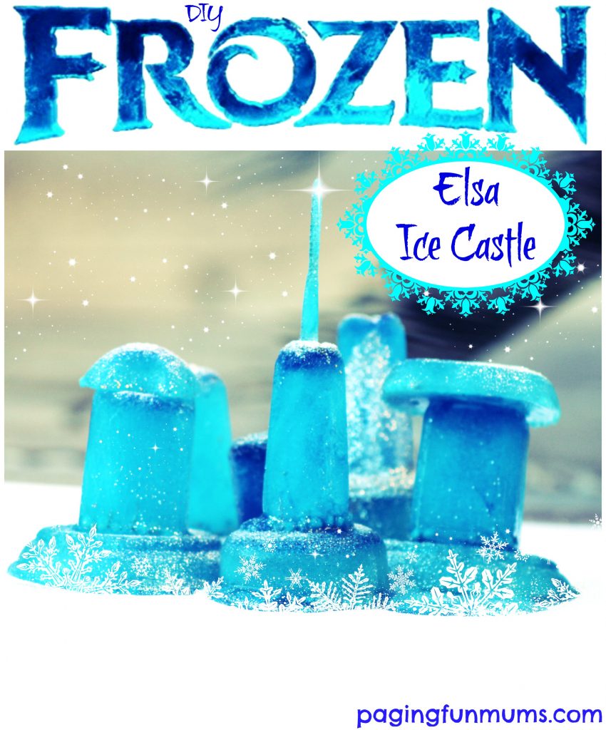 DIY Frozen Elsa Ice Castle
