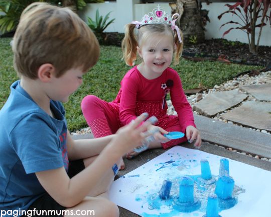 Fun DIY Frozen Elsa Castle