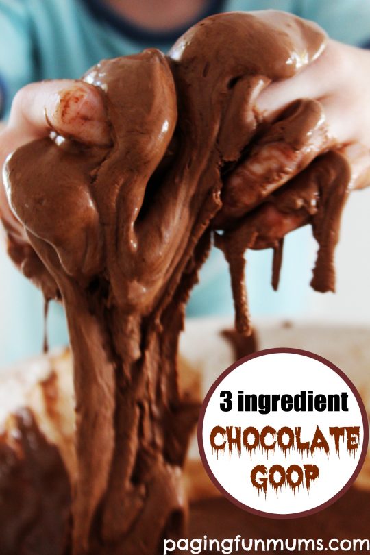 Chocolate Goop - only 3 ingredients