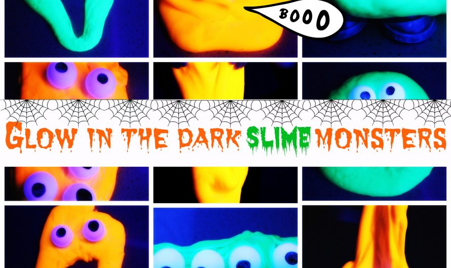 Glow in the Dark Slime Monsters
