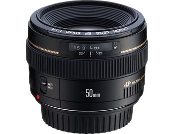 Canon EF 50mm f:1.4 usm Standard Lens