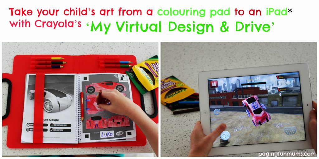 Crayola's My Virtual Design & Drive