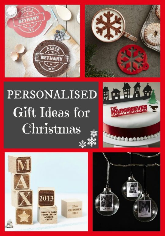 Personalised Gift Ideas for Christmas