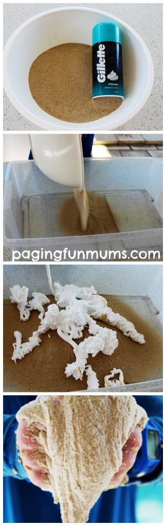 Sand Foam How to