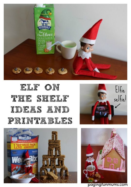 Elf on the shelf ideas and printables - love these!!