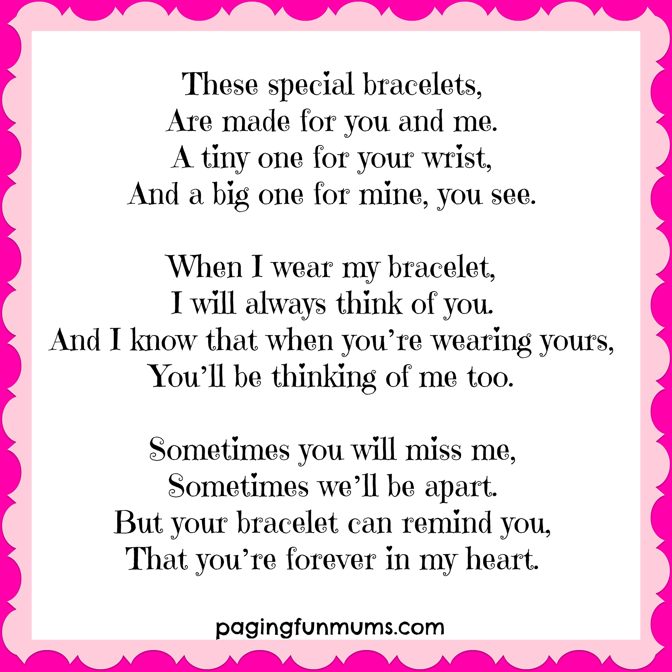 So to your me poem special To Someone