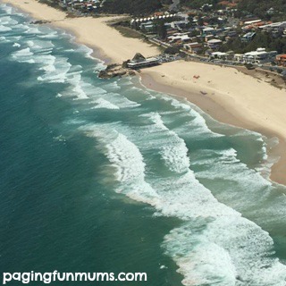Gold Coast from a Helicopter
