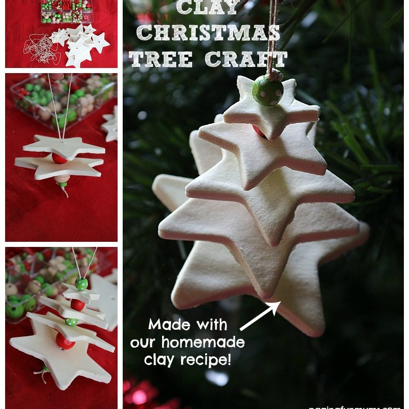 Clay Christmas Tree Craft