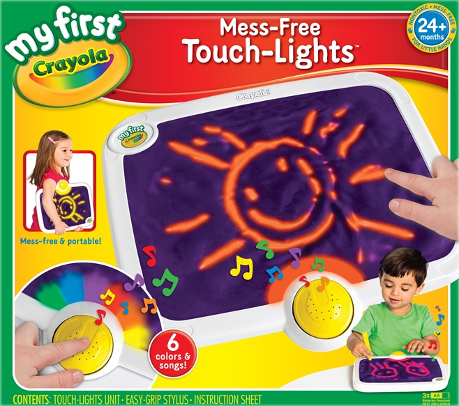My First Crayola Mess-Free Touch-Light 81-1355 NEW 