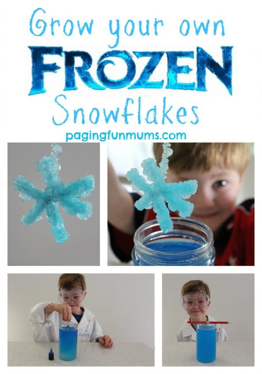 How to grow your own frozen snowflakes