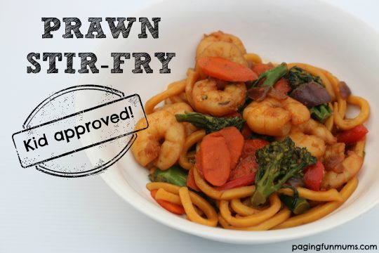 Prawn Stir-Fry! Simple and yummy!