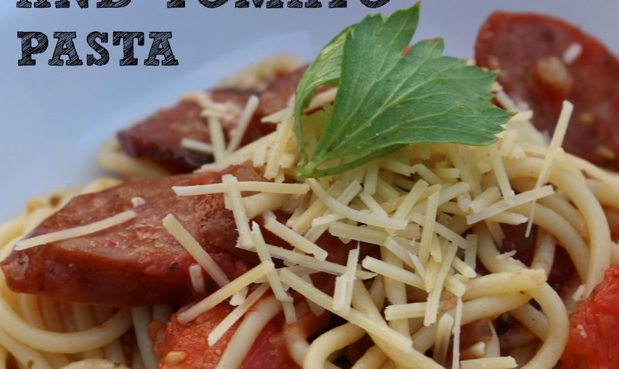 Roasted Chorizo and Tomato Pasta