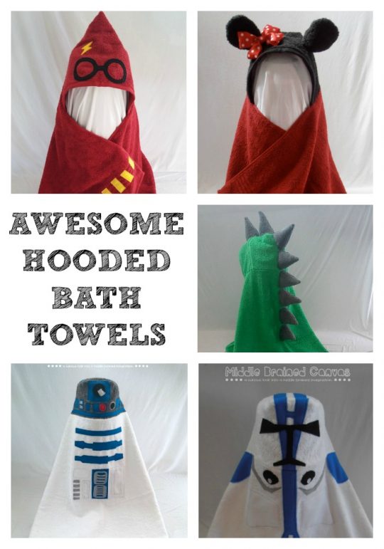 Awesome hooded bath towels! I need these in my life!