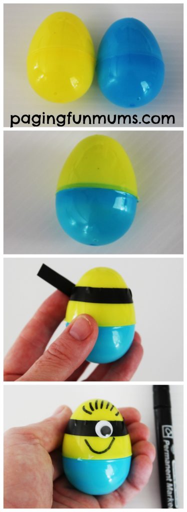 DIY Minion Eggs