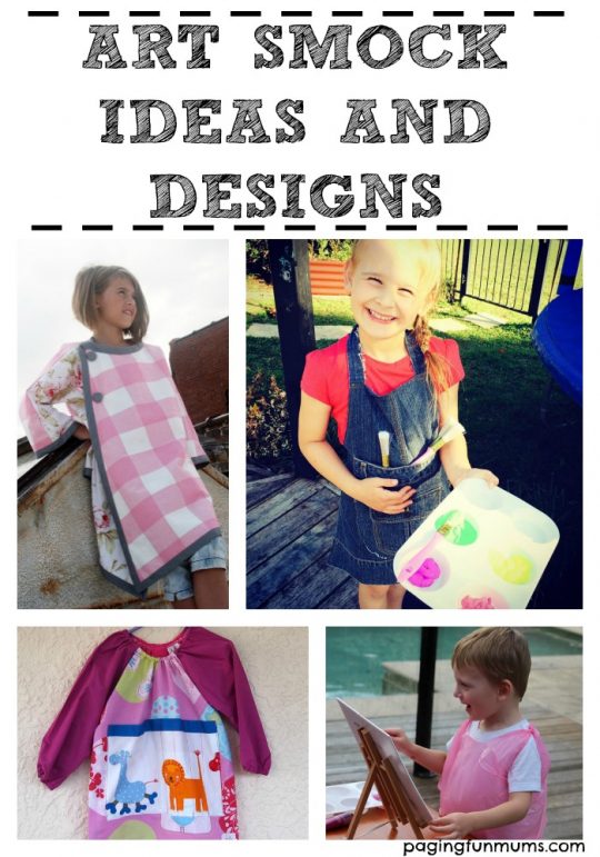 Fun Art Smock Ideas and Designs!