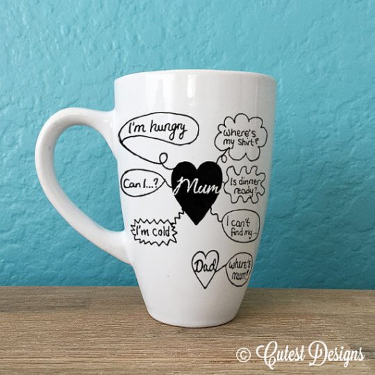 Funny Mug for Mom Working Mom Gift, Mother's Day Gift Mug, Funny