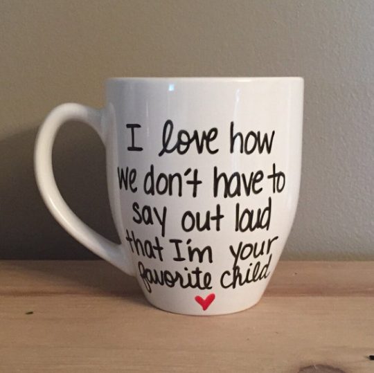 Haha! Fun Mother's day mug!