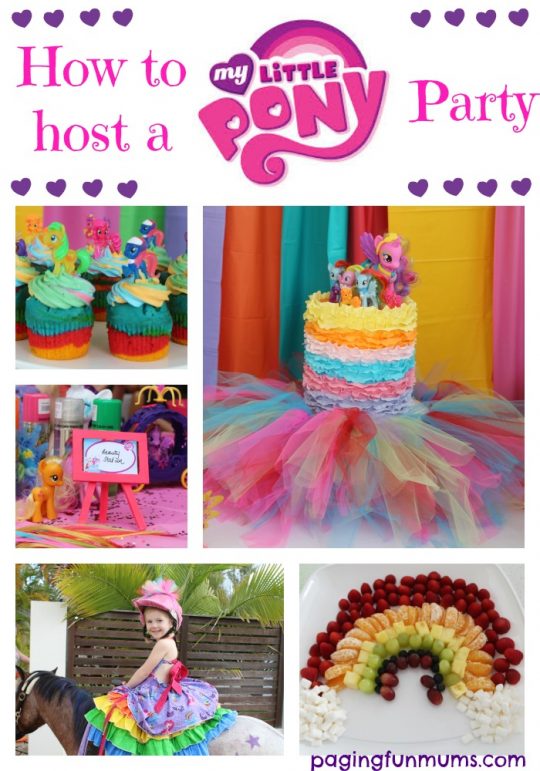 How to host a My Little Pony Party