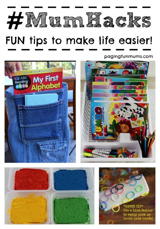 #MumHacks Fun Tips to make life easier! Some great ideas!