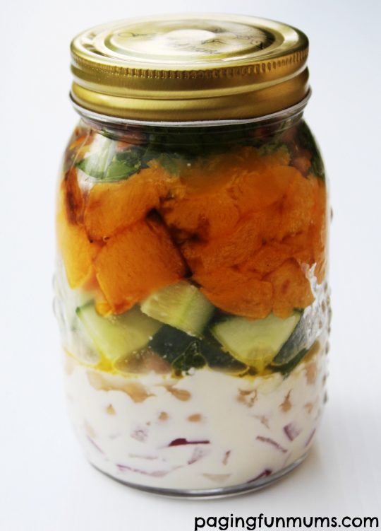 Salad in a jar one