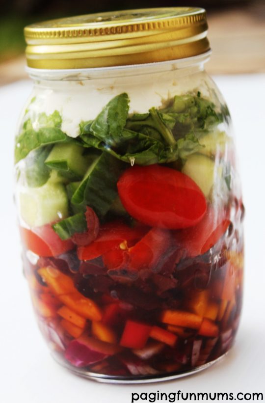 Salad in a jar two