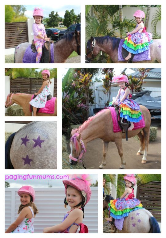 my little pony party pony rides