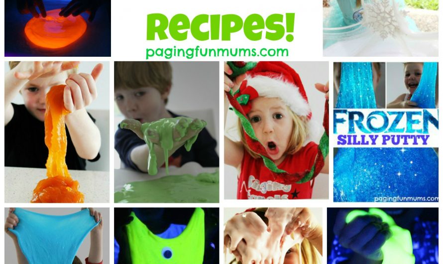 15+ Silly Putty & Slime Recipes