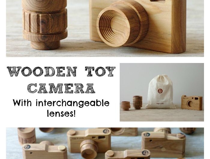 Beautiful Wooden Toy Camera – featured Etsy store!