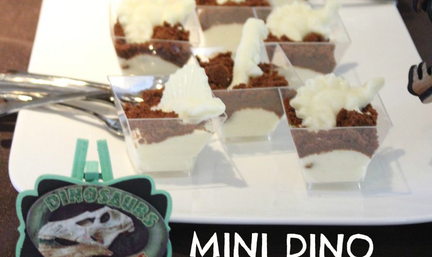Mini Dino Cheesecakes – Dinosaur themed party food!