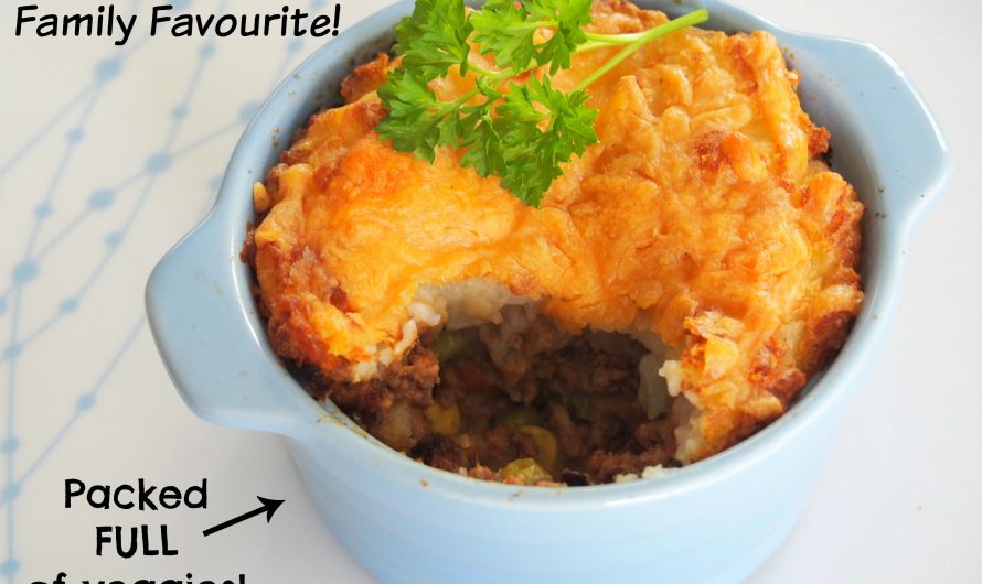 Cottage Pie – a family favourite!