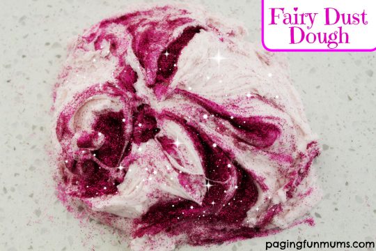 DIY Fairy Dust Dough