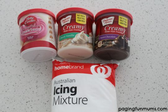 Ice cream playdough ingredients