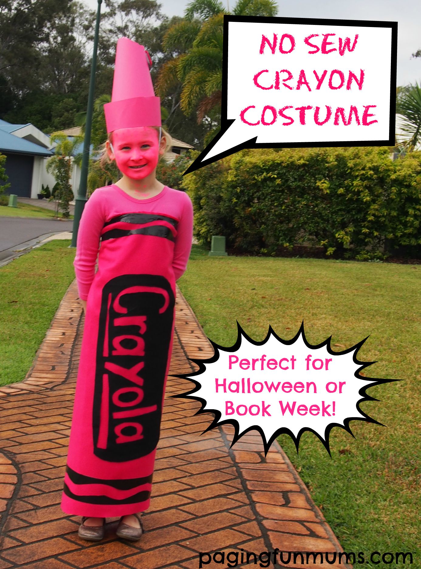 Adult Crayons and Box Group Costume