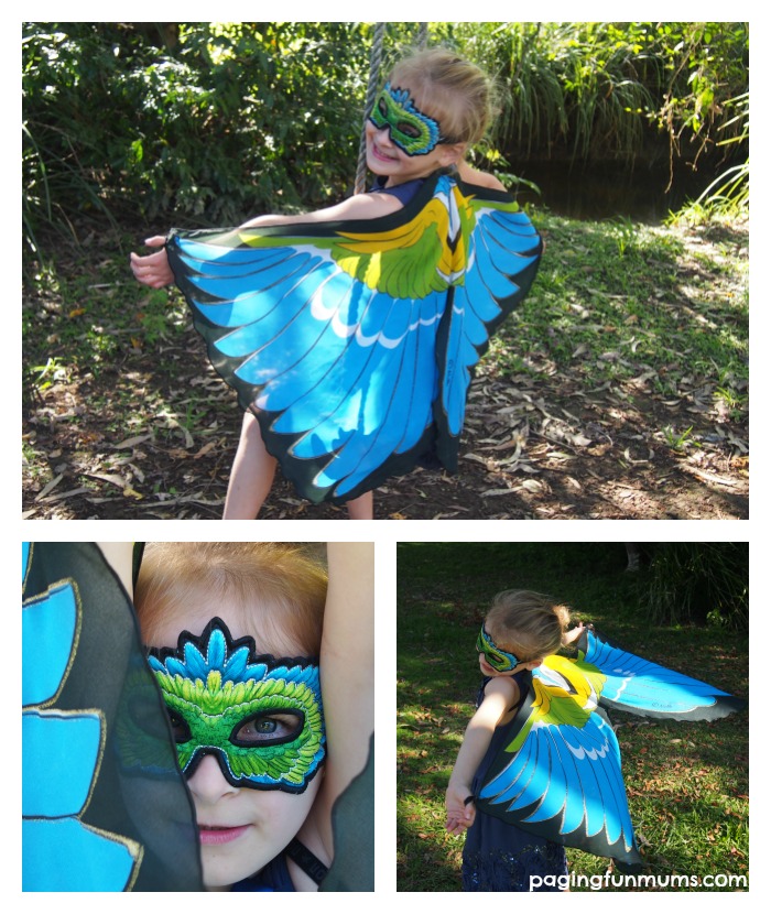 Amazing and affordable Bird Wings for your home dress up box!