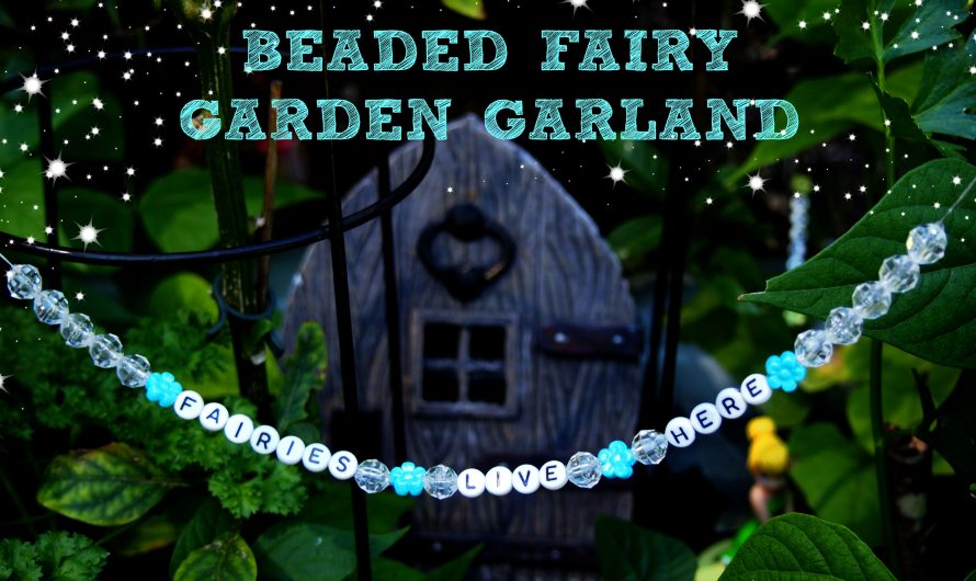 DIY Fairy Garden Welcome Sign