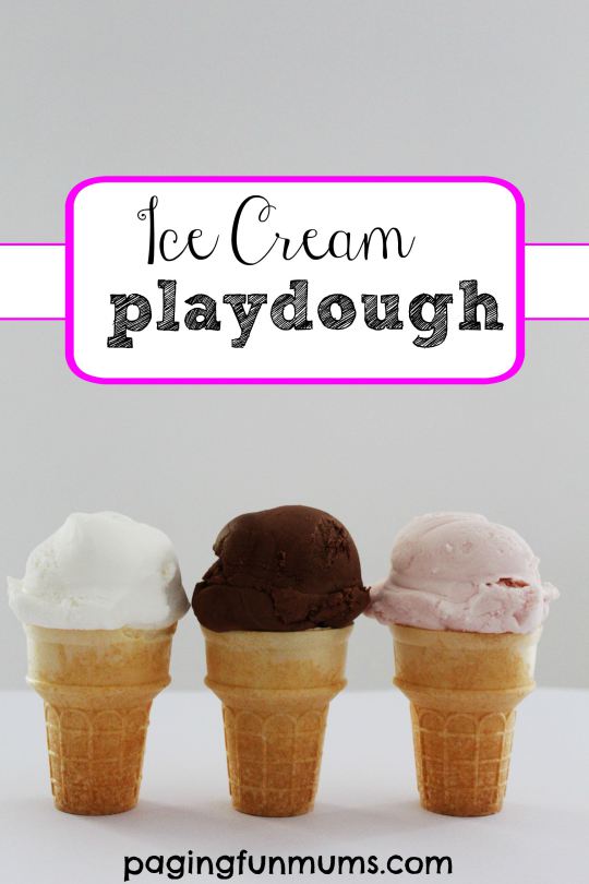 Ice-cream-playdough-cones