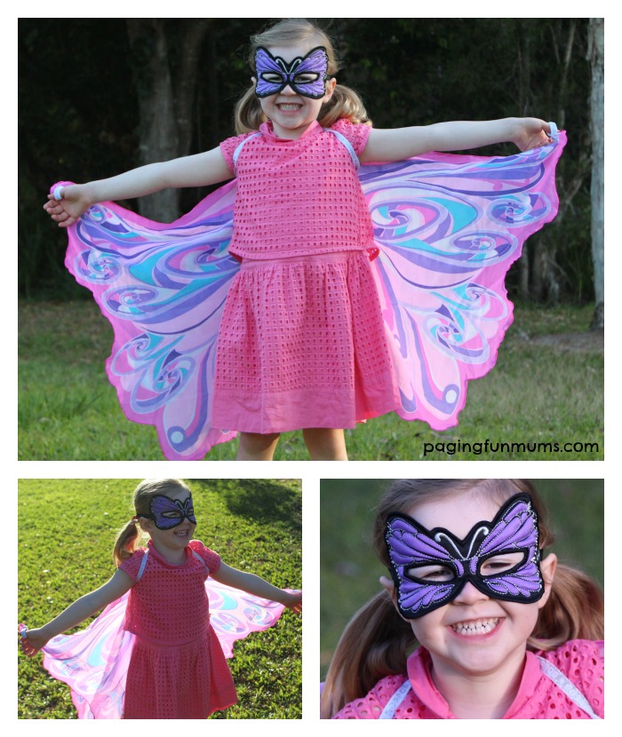 Stunning buterfly wings for the home dress up box!