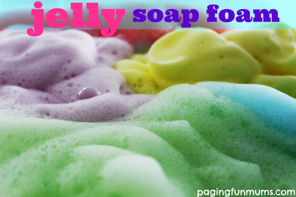 jelly-soap-foam