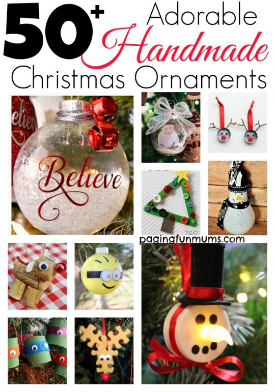 50+ Adorable Handmade Ornaments